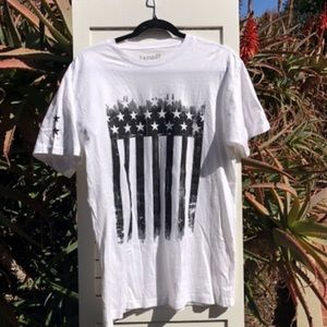 T SHIRT LADRFT SIZE M WHITE WITH DESIGN